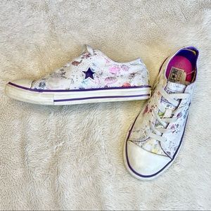 🌈Converse Rainbow Splotched One Star Sneakers
